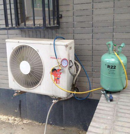 黄冈空调加氟